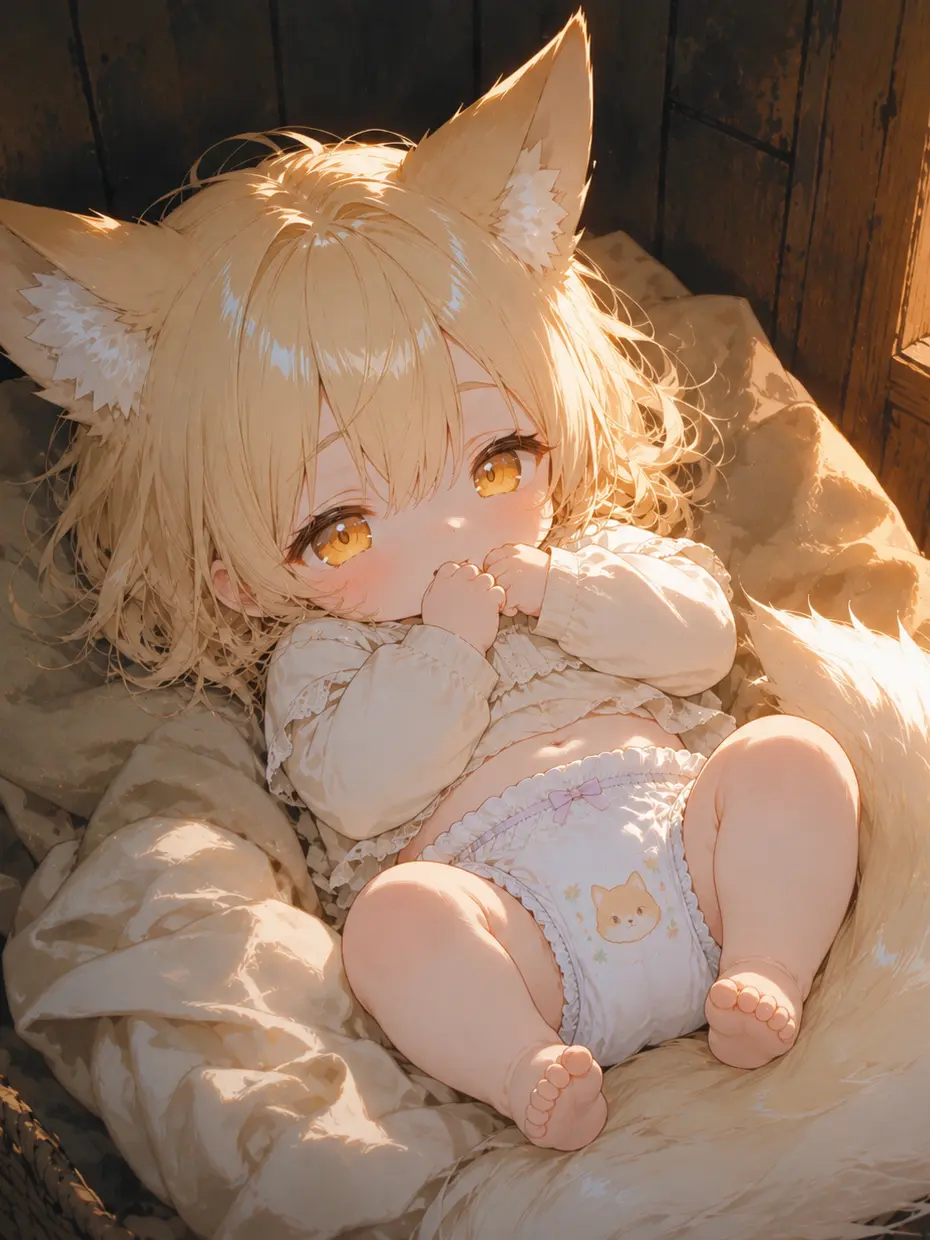 konkontime의 捨てられた獣人の赤ちゃん