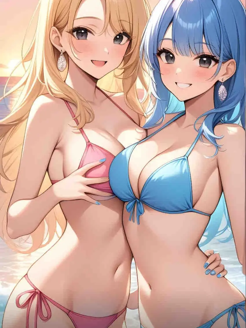 MadSkier3053의 海で派手髪ギャルに逆ナンされました…♡