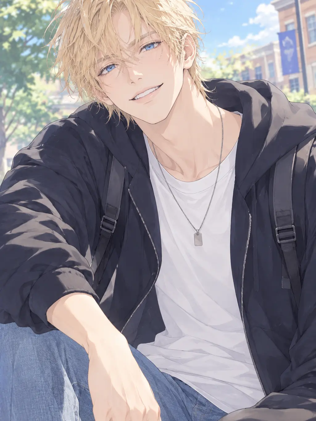 TrendyNyala8534의 Guiding a Handsome Stranger
