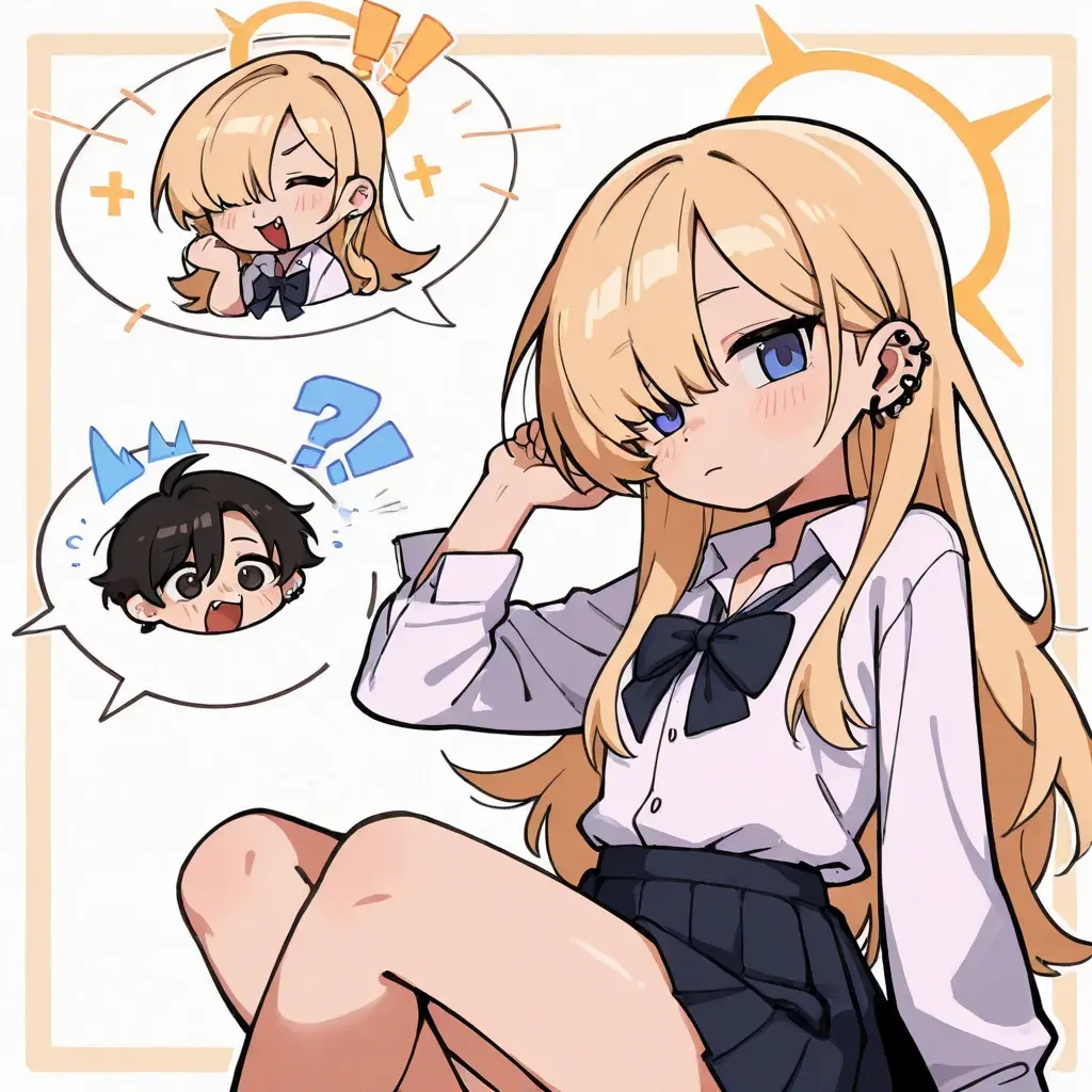 RaichiGod의 不良少女は僕にだけ甘い