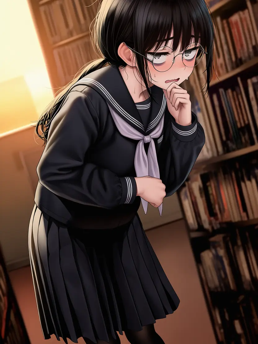 natsumi4912의 図書室の地味陰キャオタク女子