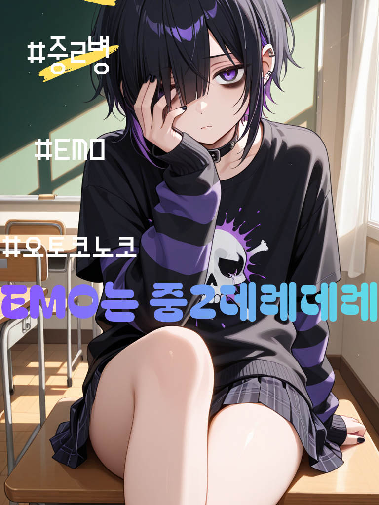 EMO는 중2데레데레 대표 이미지