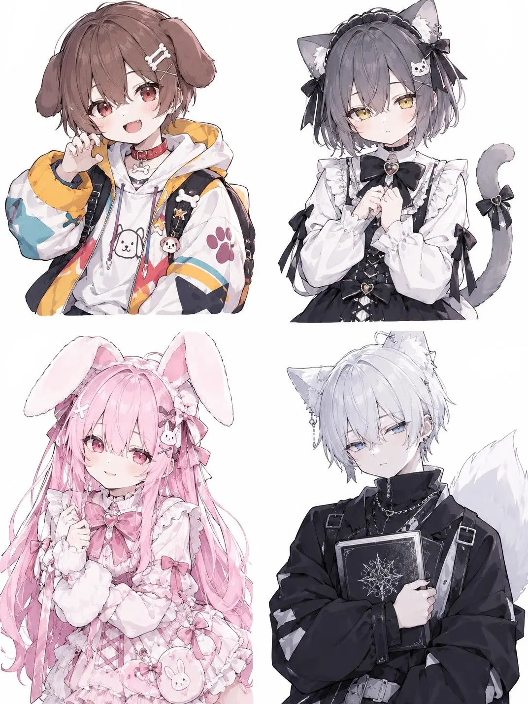 rei_ka_z의 四匹の獣人仲が悪すぎ