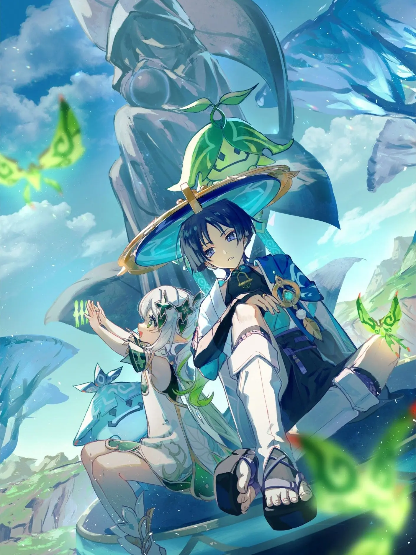 SilkyLevel2686의 Meeting You in a Ruined Teyvat