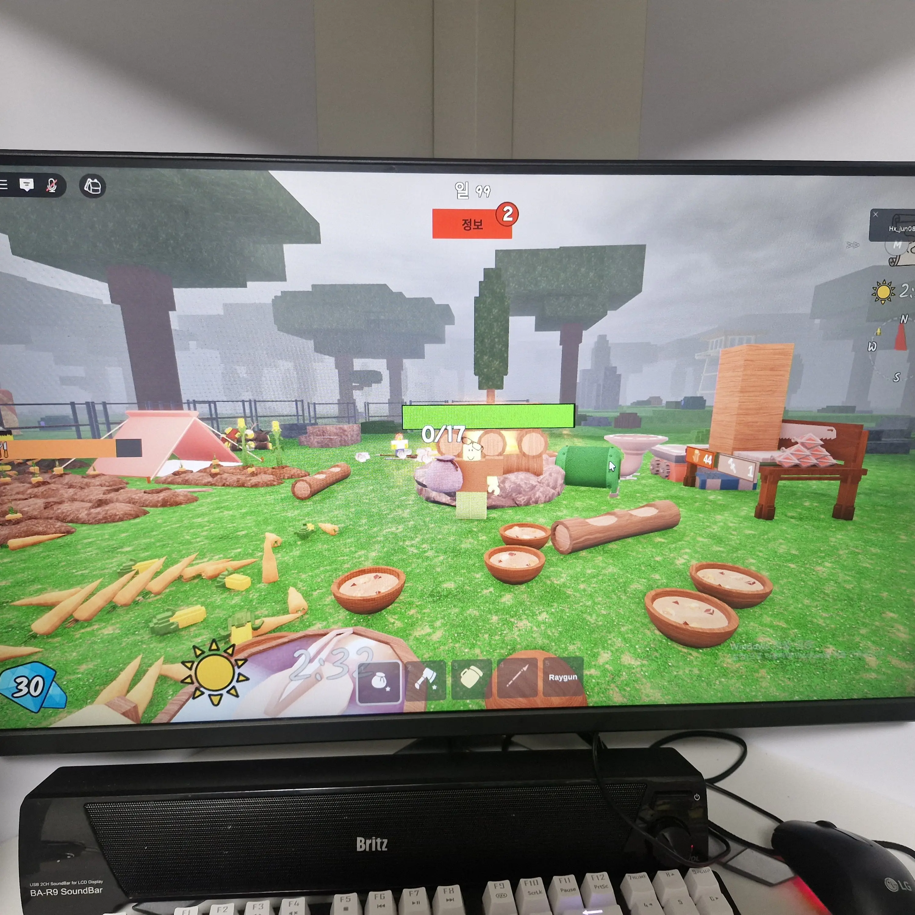 Yuzuki0816의 외딴 섬에서 99일 동안 살아남기!!