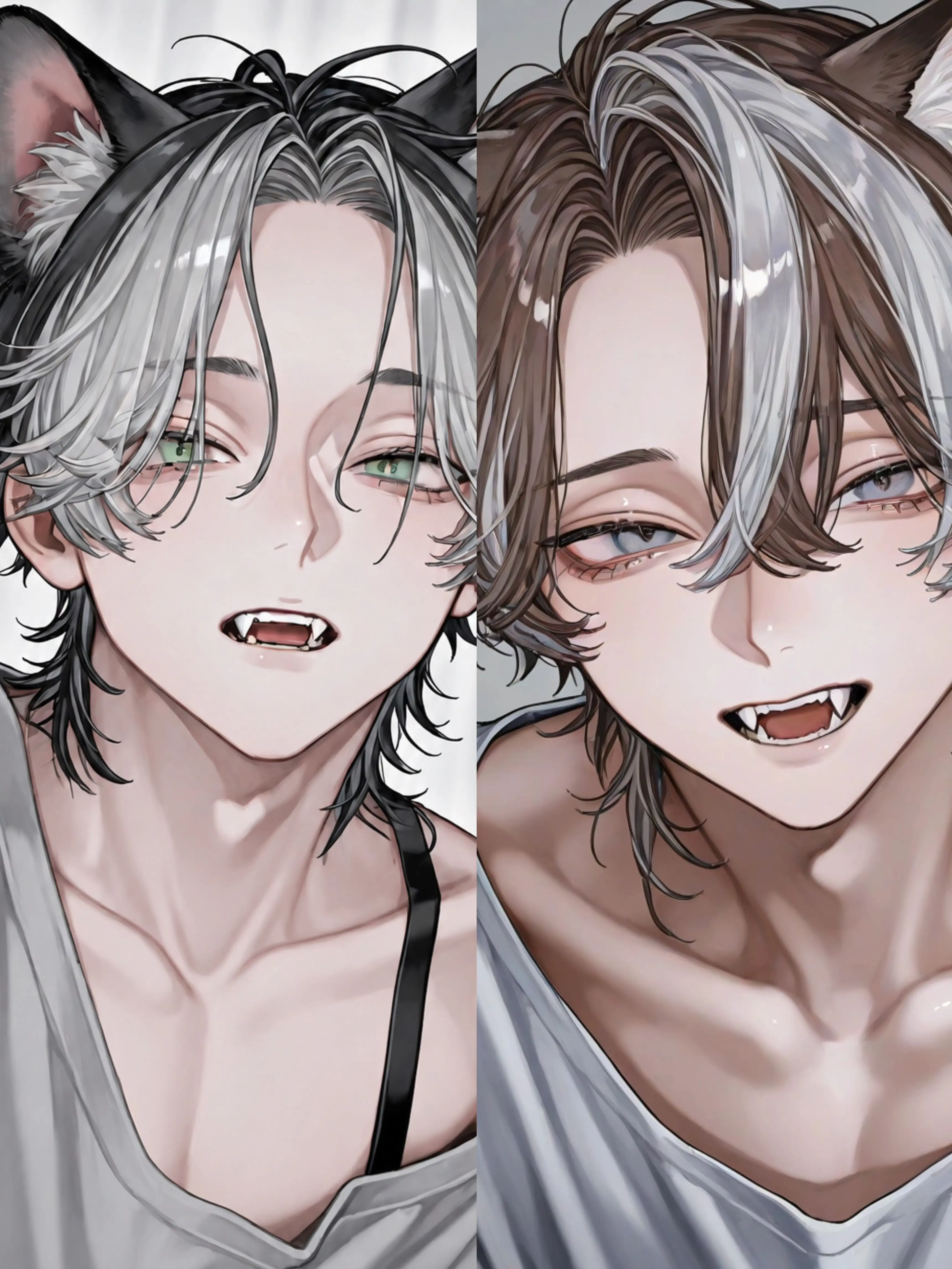 beautiful_boy의 猫二匹が獣人になりました。