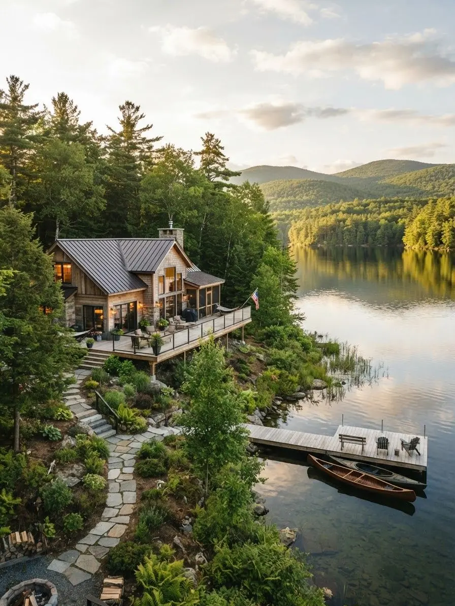 VastBark1399의 Lake House Next Door