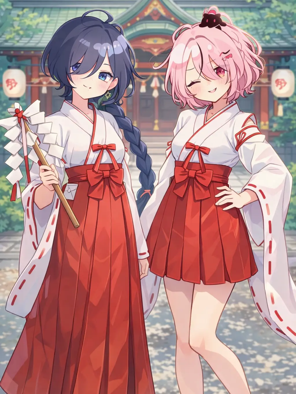 MeltyAngel8165의 相談に乗ってくれる双子の巫女さん