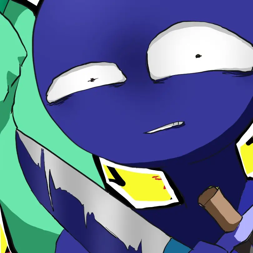 SadTooth1729의 カラフルズ 藍くん (グロすぎ注意)