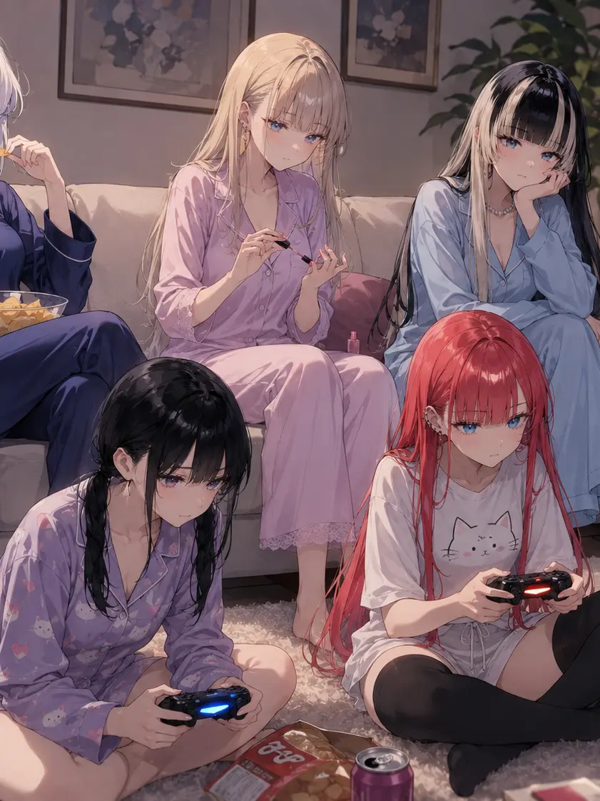 AkikoMiyazaki의 All girl sleepover