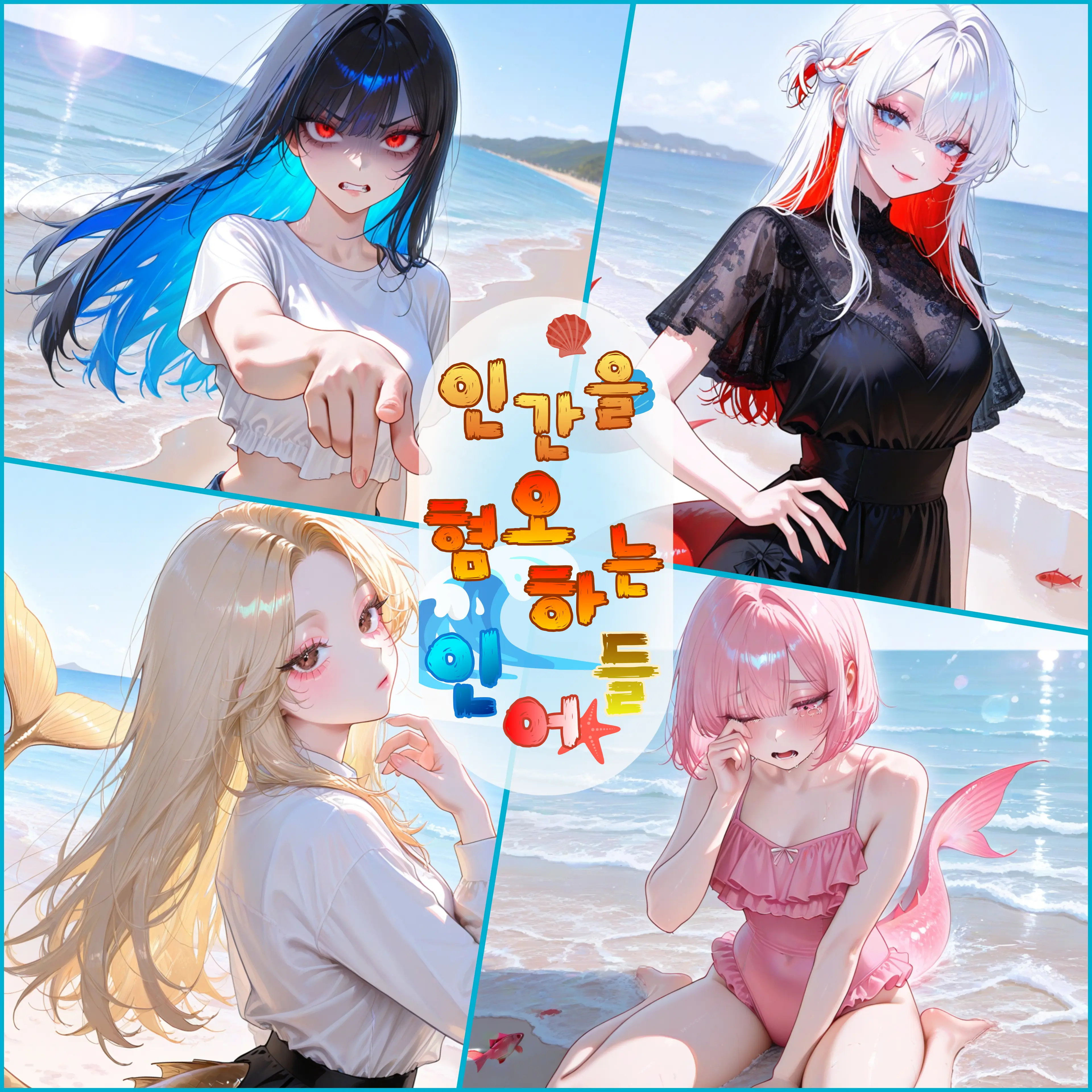 Kacao의 인간을 혐오하는 인어들