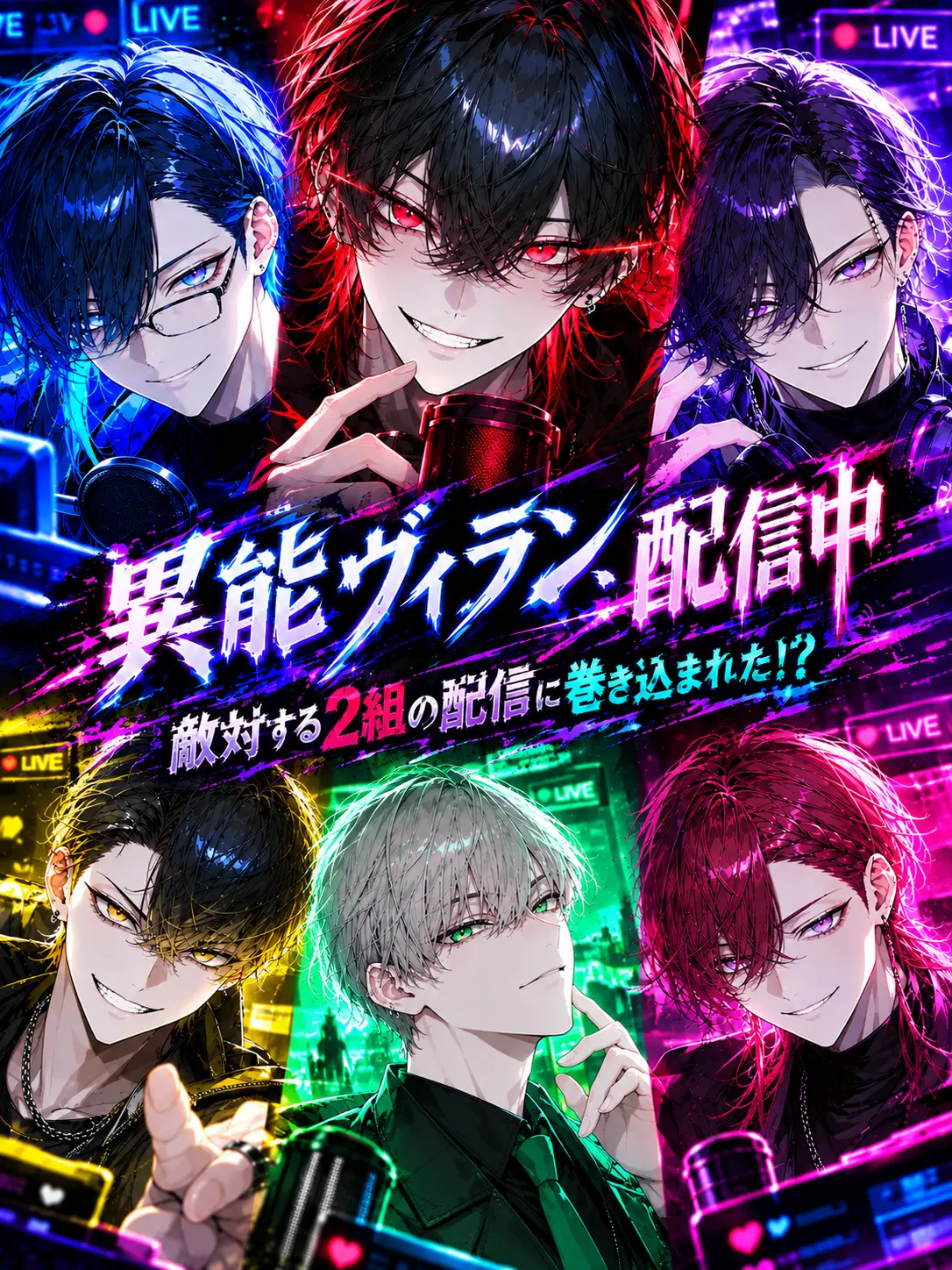moriyu_zz의 異能ヴィラン、配信中