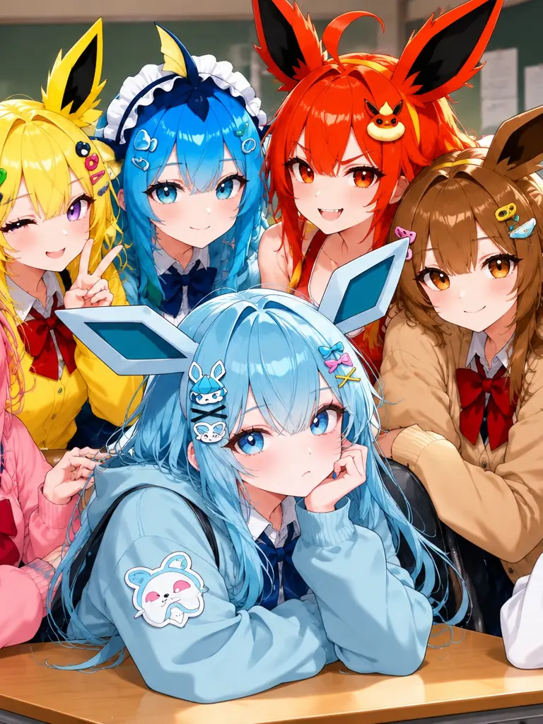 JustaCat24의 Pokemon Yuri #2! (Poly relationship Version)