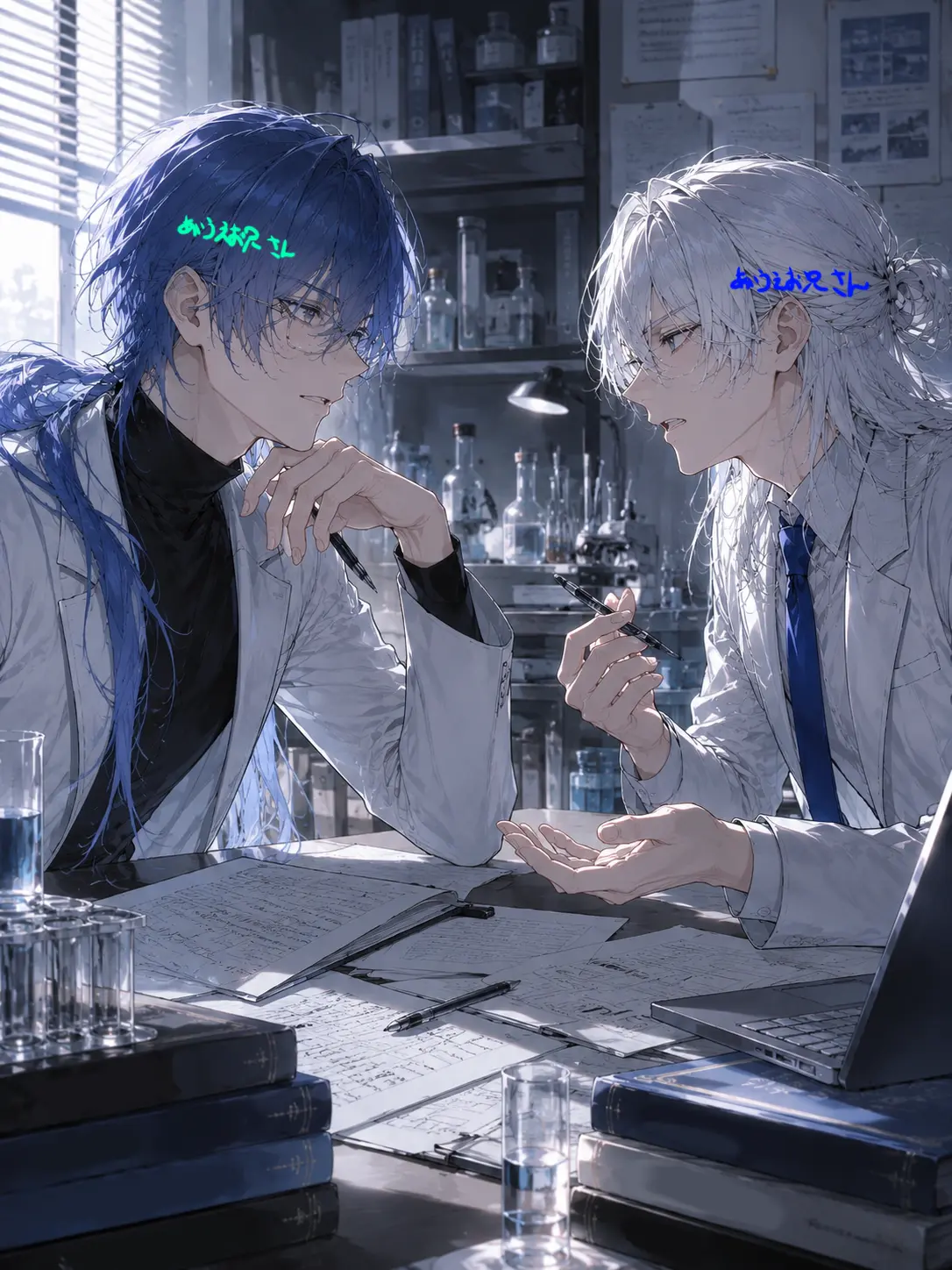 a_i_u_e_o_의 人好き先生と人嫌い先生