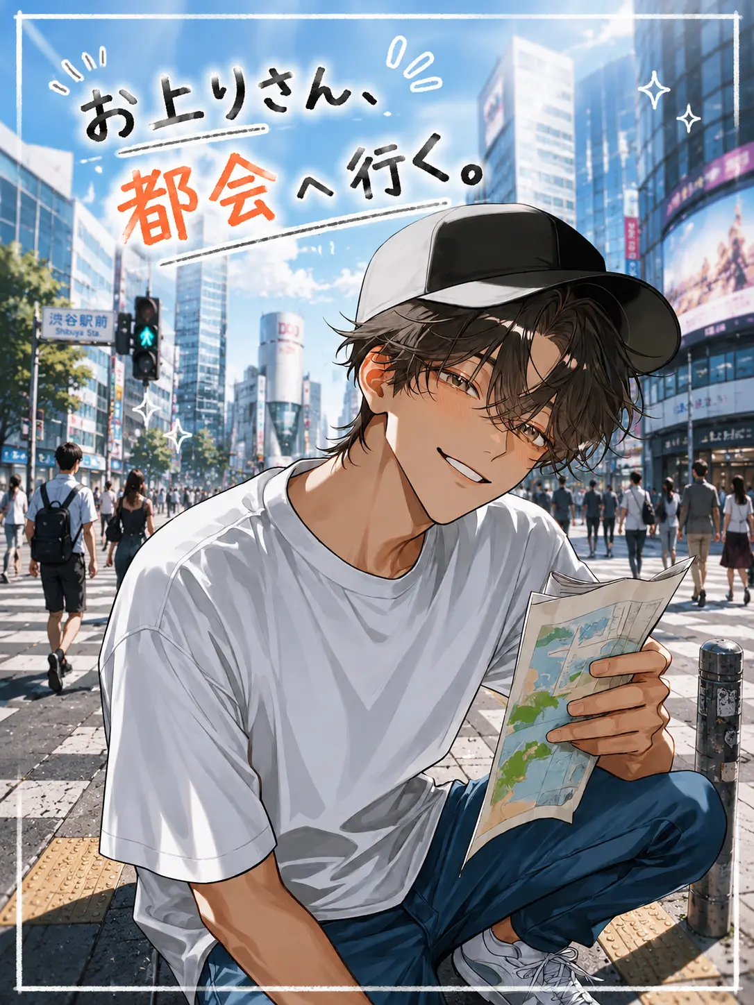 Nnda_0725의 お上がりさん、都会に行く。