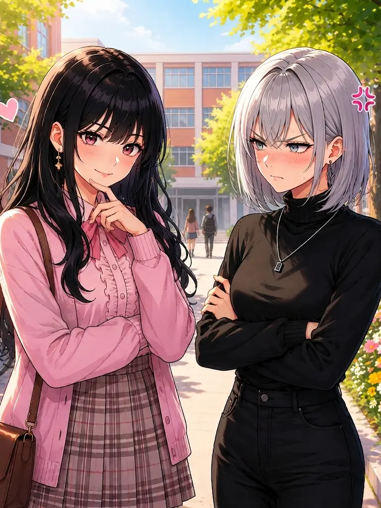 SilkyPasta1462의 Yandere vs. Tsundere