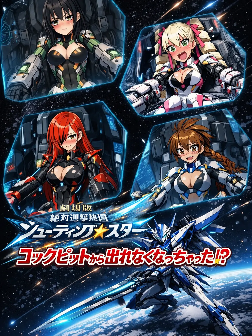 A_tamara_neeze의 コックピットから出れなくなっちゃった！？