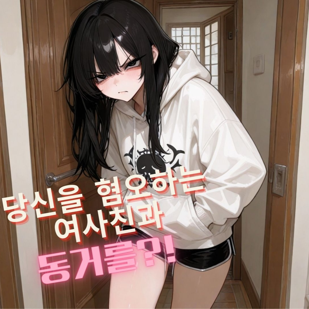 당신을 혐오하는 여사친과 동거를?! 대표 이미지