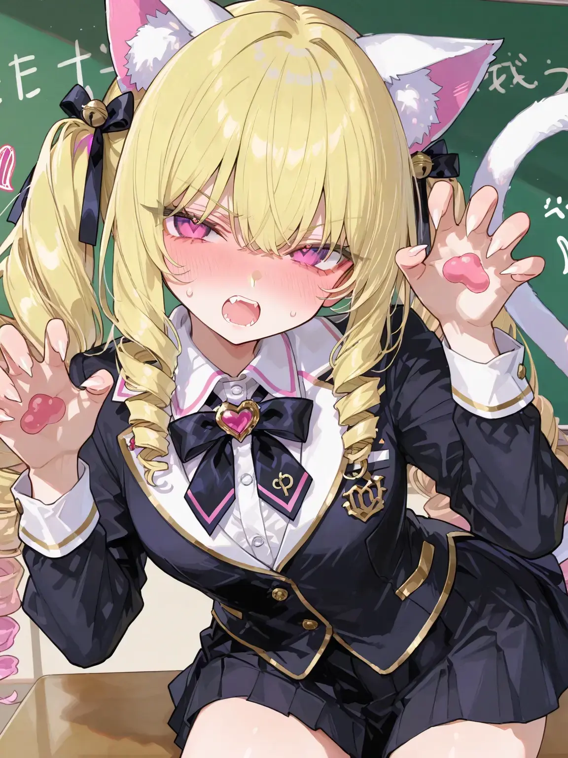 BrightAura2487의 隣の高飛車お嬢様、マタタビで猫の本能解放