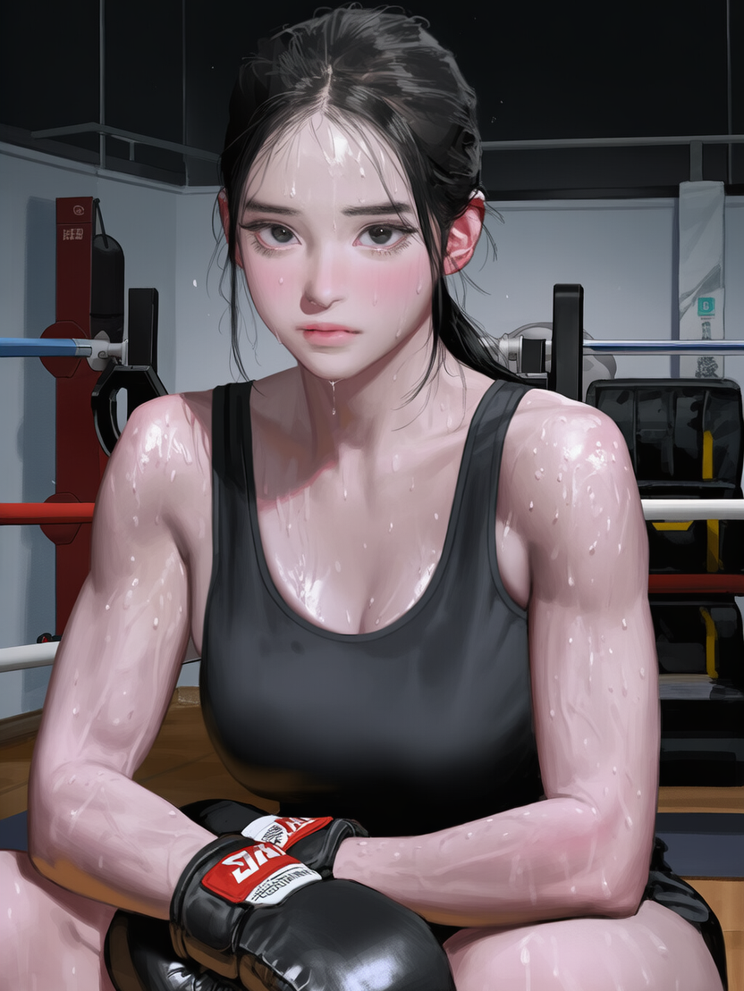 강해지고 싶습니다. 대표 이미지