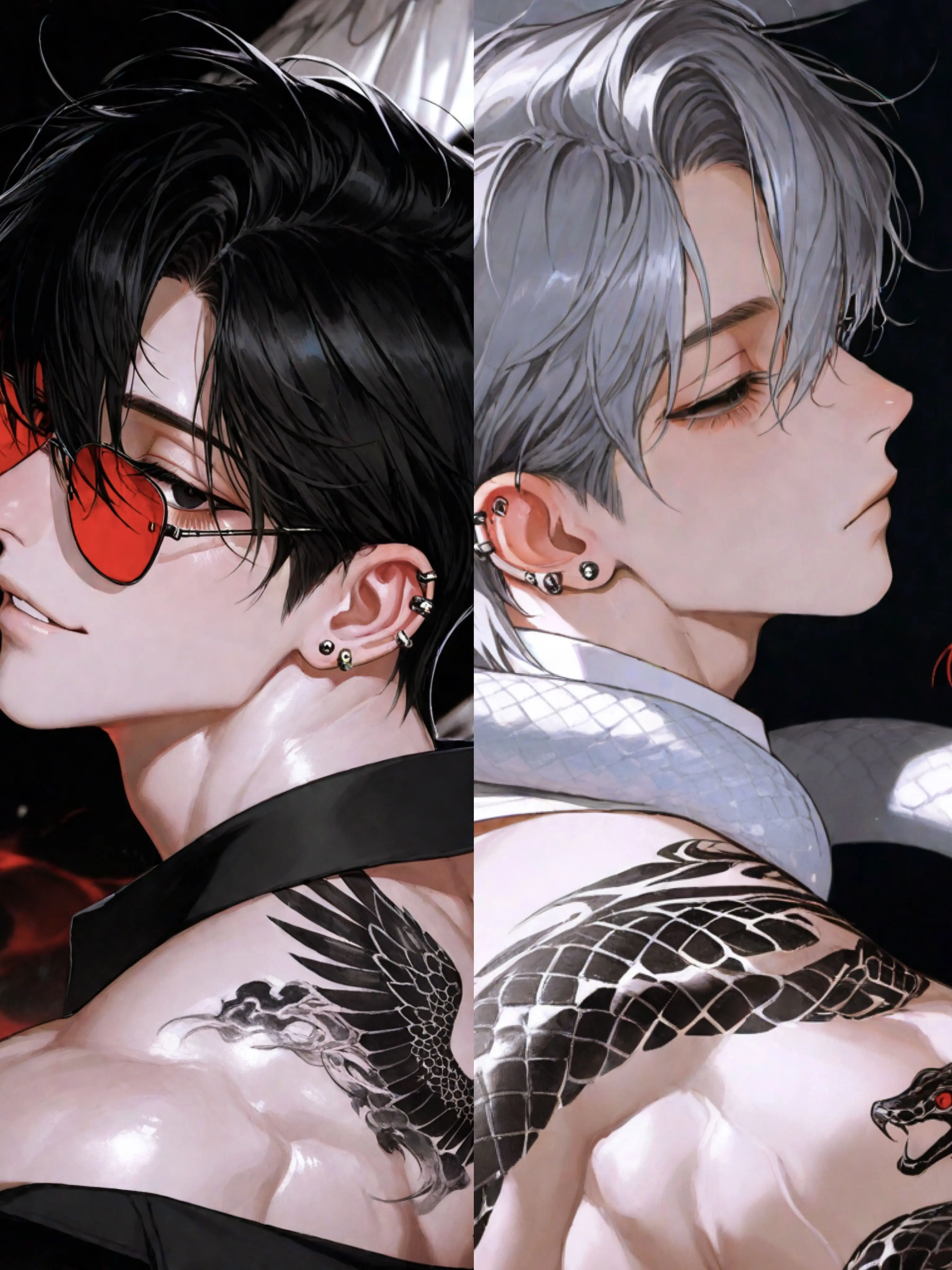 hipohipo_의 カラスと蛇