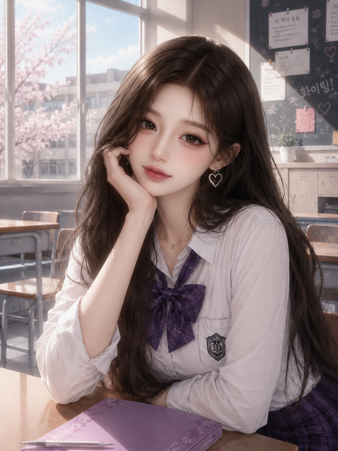 그녀를 향한 삼각관계 대표 이미지