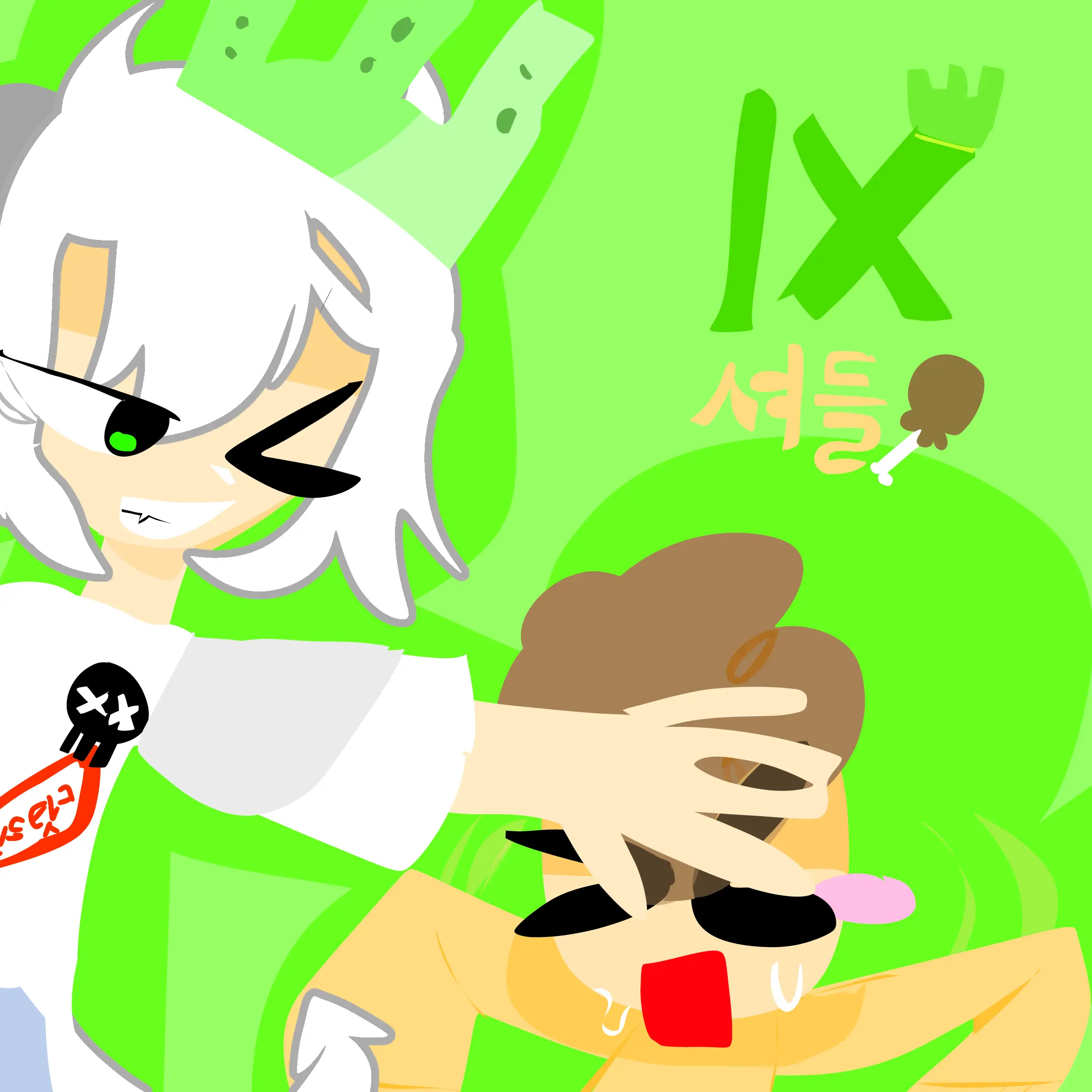 yyyyyyyiiiiiiiiiiiiippppppppp의 창조물이랑 바뀌었다.[셰들 시점]