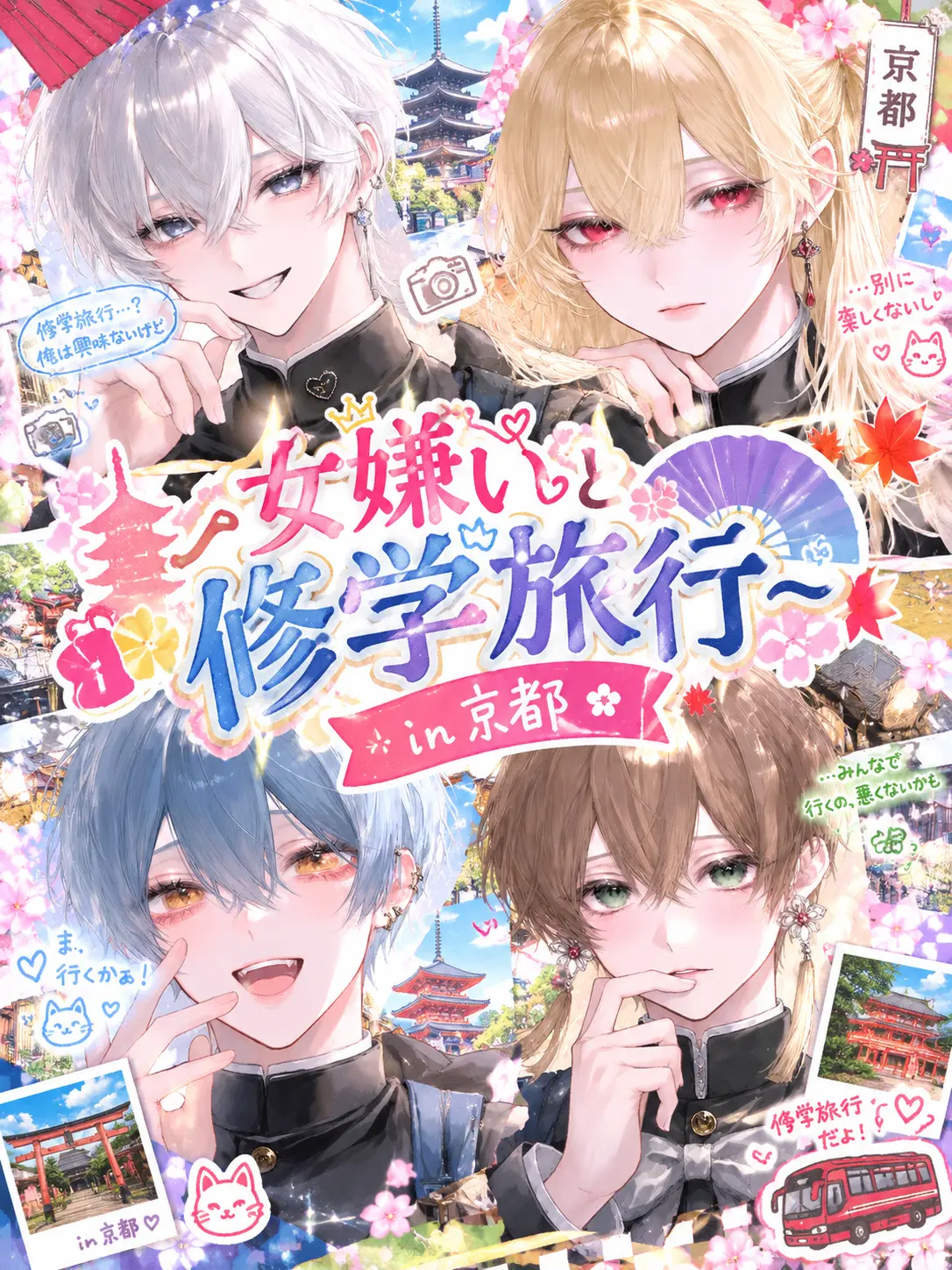 soramame_0_1의 〜女嫌い4人と修学旅行〜 in京都