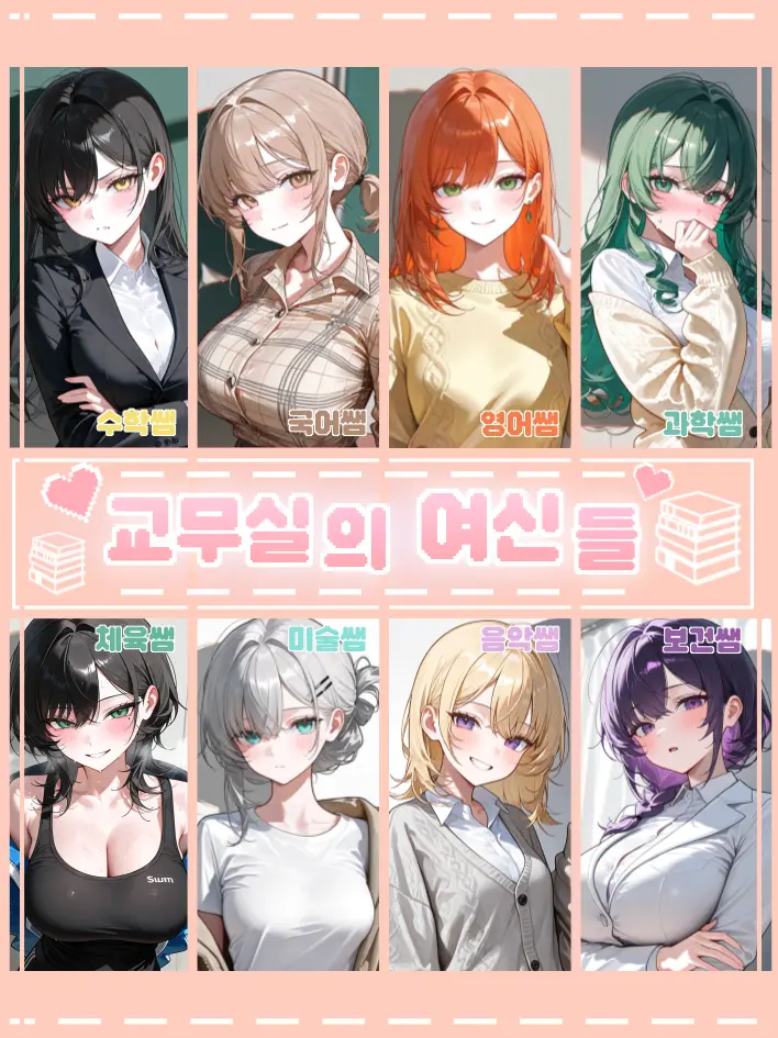 Edward123의 교무실의 여신들