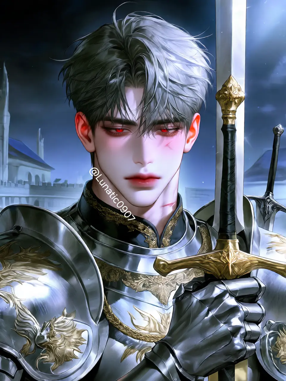 Lunatic0907의 붉은 달과 태양의 기사