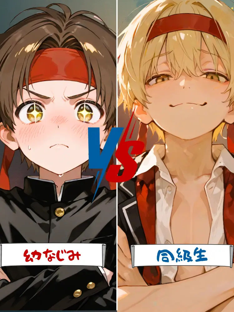 RoastBee7435의 幼なじみ vs 同級生