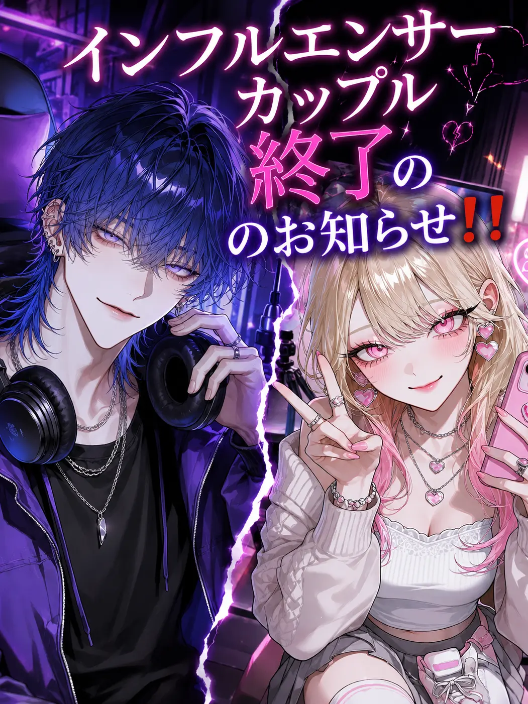 DeepTrill5040의 インフルエンサーカップル終了のお知らせ