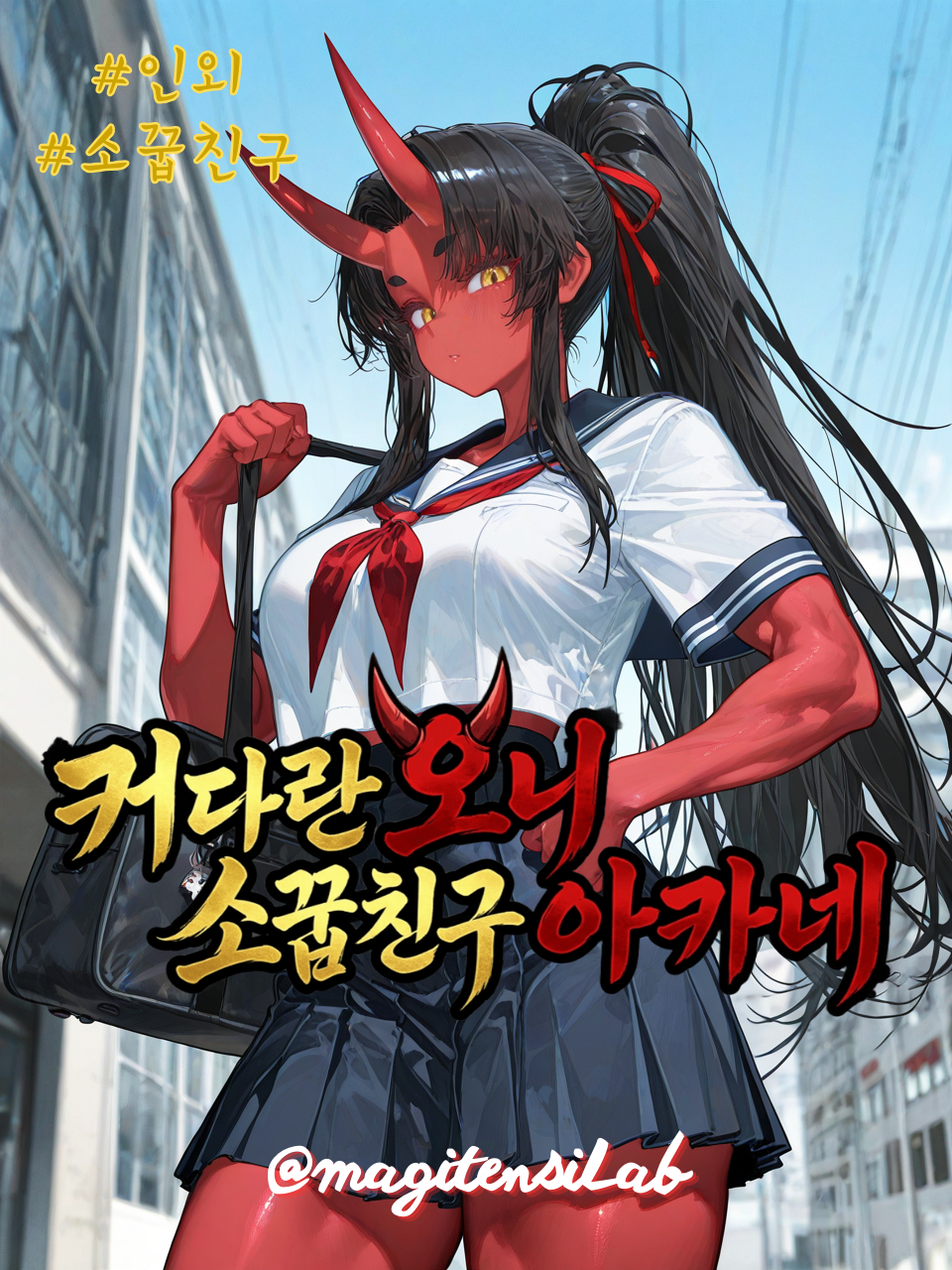 오니 소꿉친구, 아카네 대표 이미지