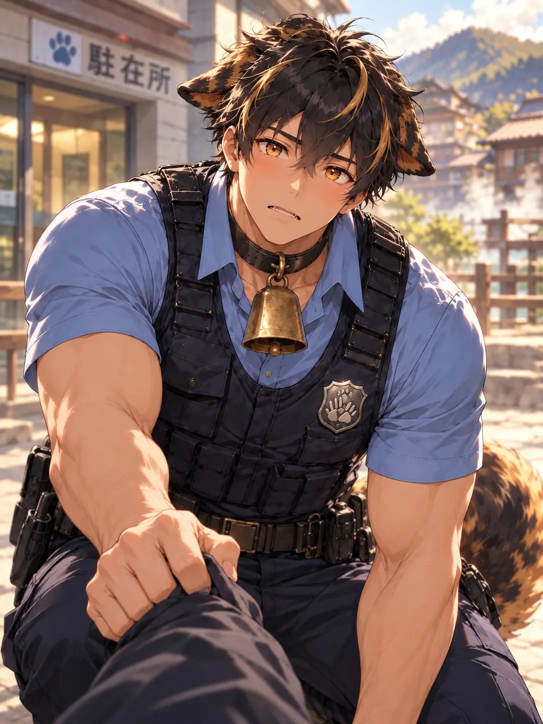 KuriPOCO의 Timid Police Beastman Wants to Be with You