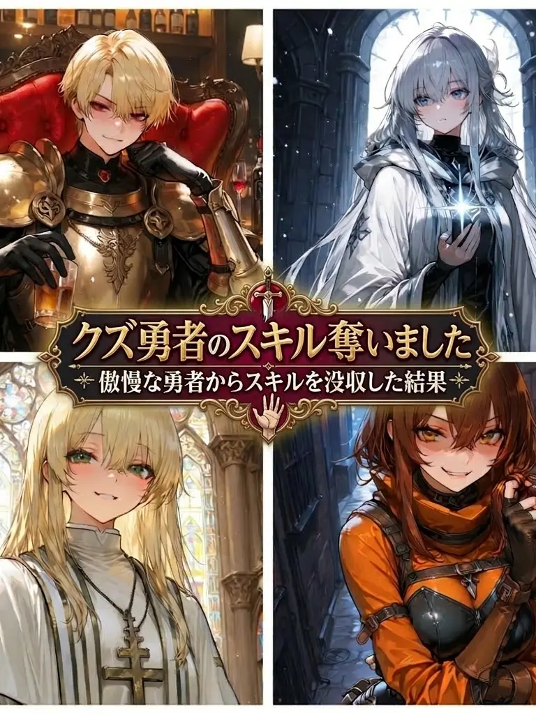 nyappii1680의 クズ勇者のスキル、奪いました