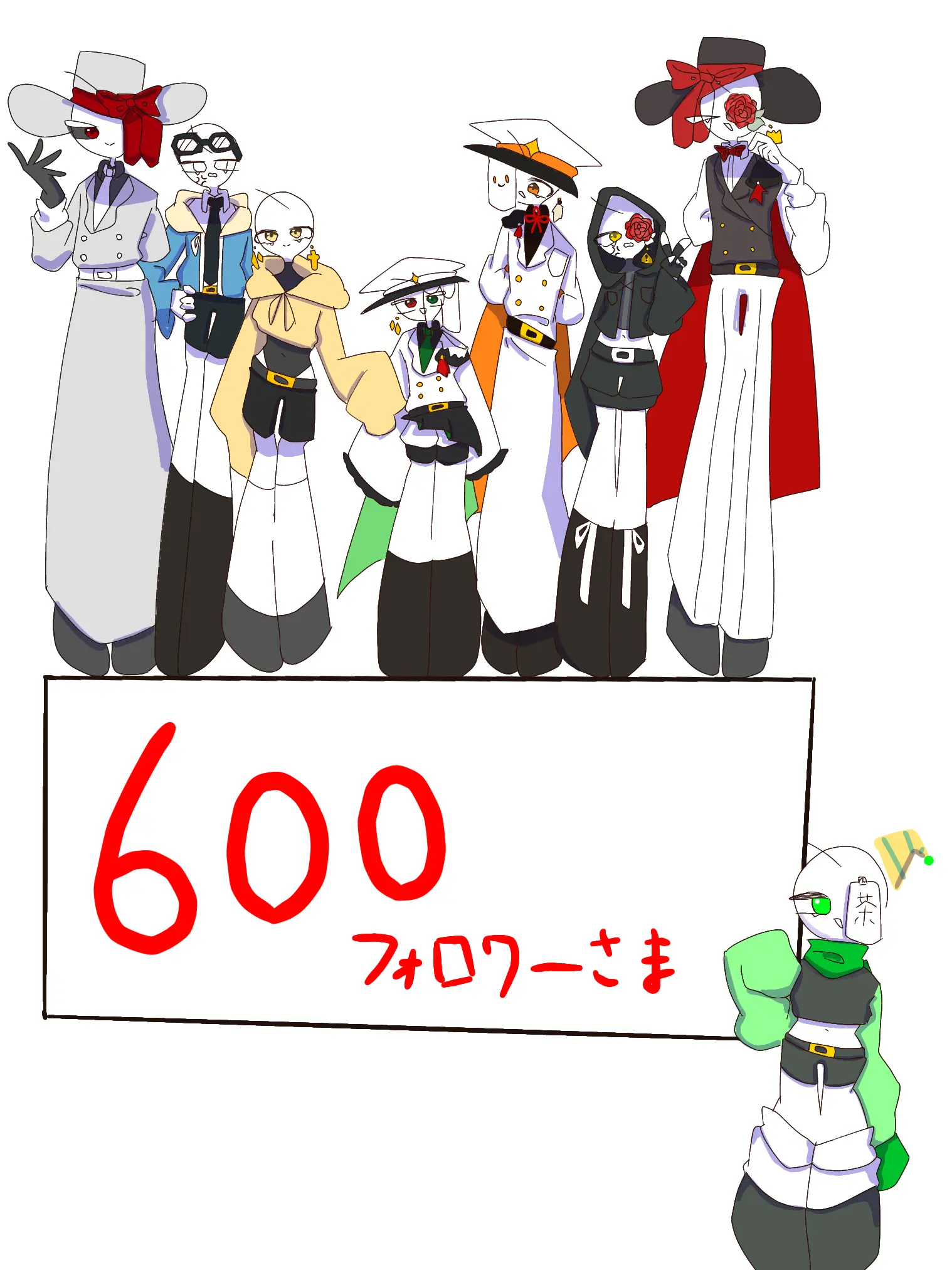 8141의 うちのOCの学園パロ♡(愛され)