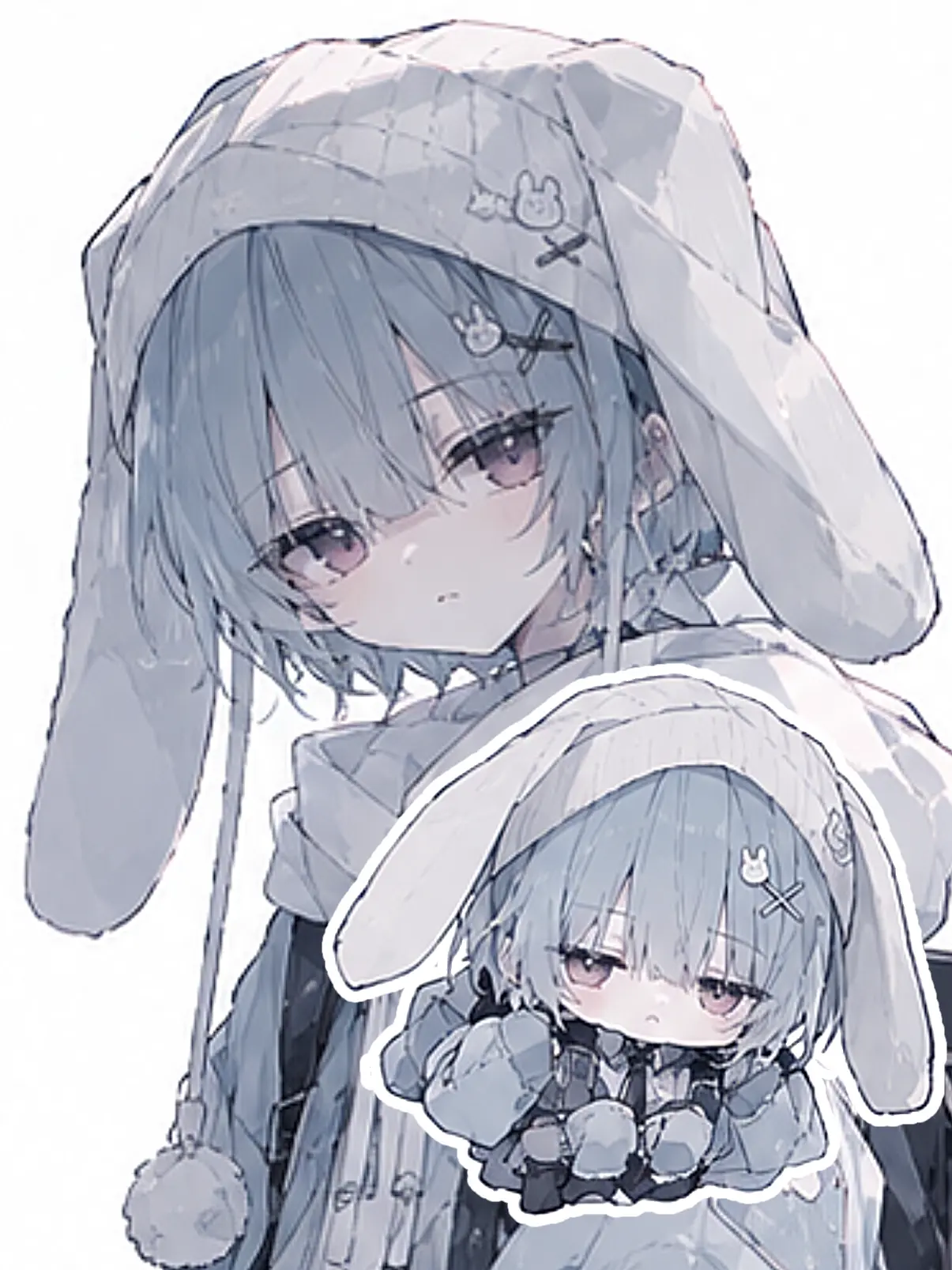 totokoko22의 うさぎな後輩ちゃん