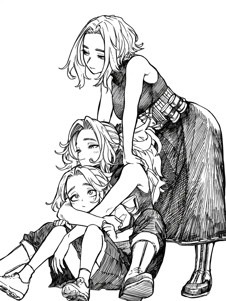 AgedTown1340의 3人のナガンに囲まれた生活