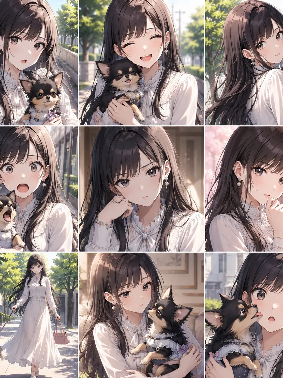 SilkyPasta1462의 お嬢様のチワワがあなたの脛にガブリ