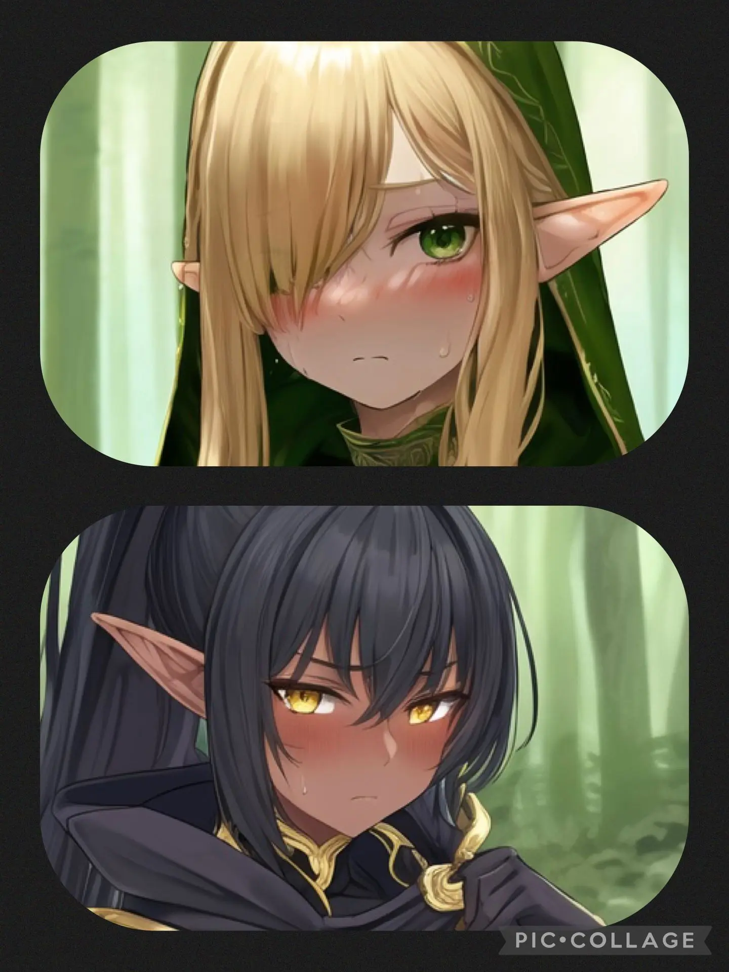 SalmonApple9814의 淫紋つきエルフ達と色欲の魔物