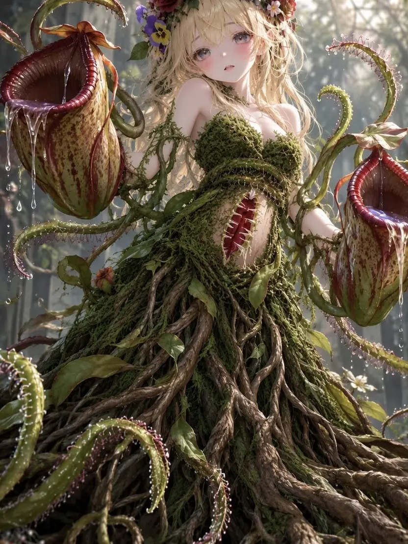 PurpleEgg0944의 Plant Creature Girl