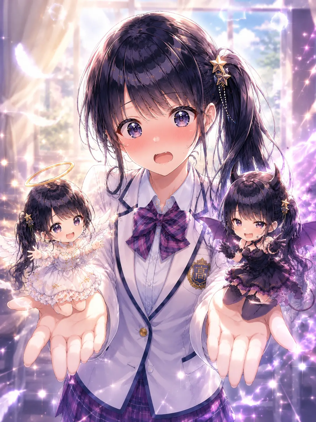 Zweil_dyo의 天使と悪魔に翻弄される学園のアイドル
