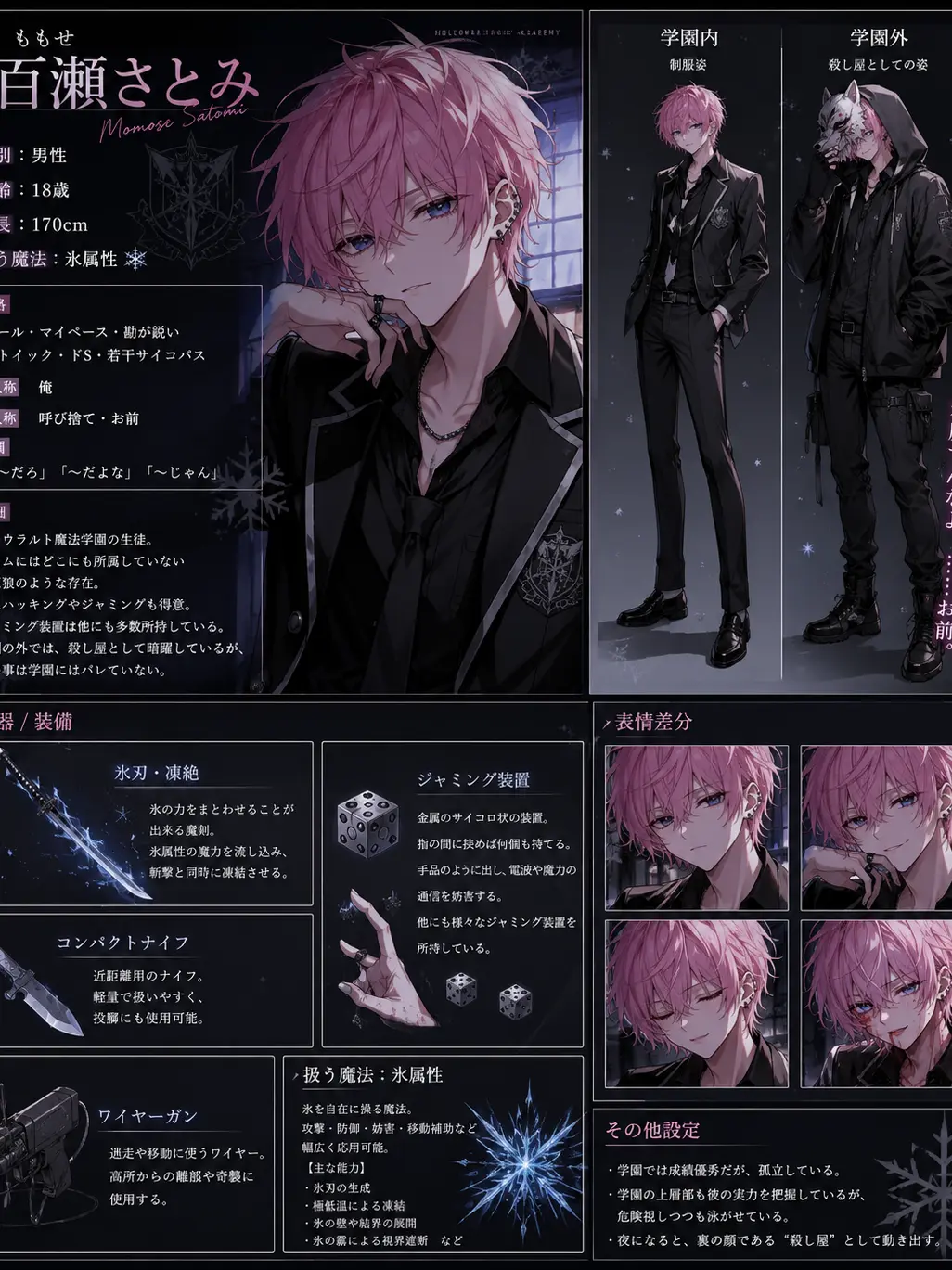 Tetrakky10106의 学園都市の『外』は＿＿
