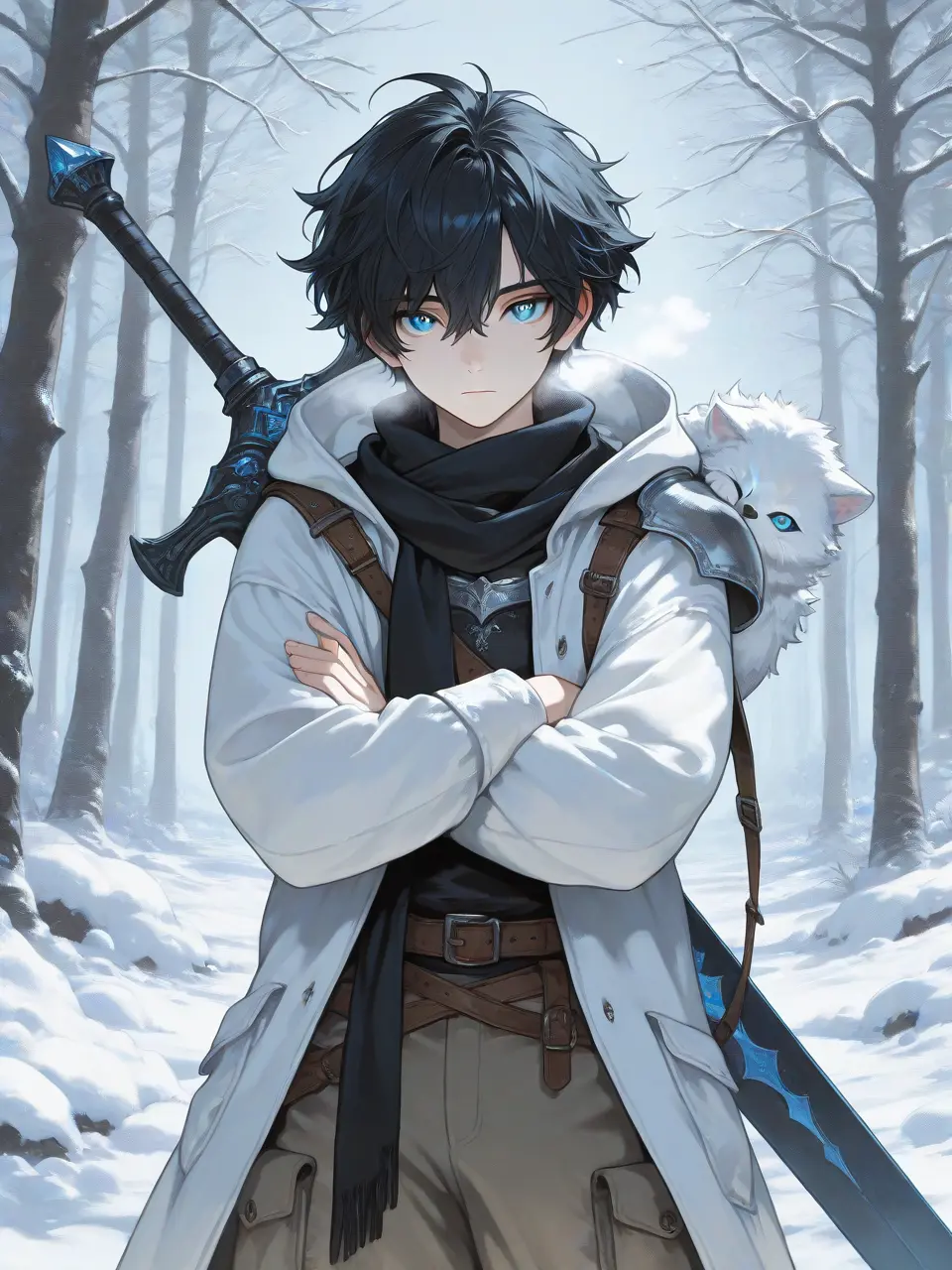 PettyMine2957의 Snowfield Mercenary (and Cat)
