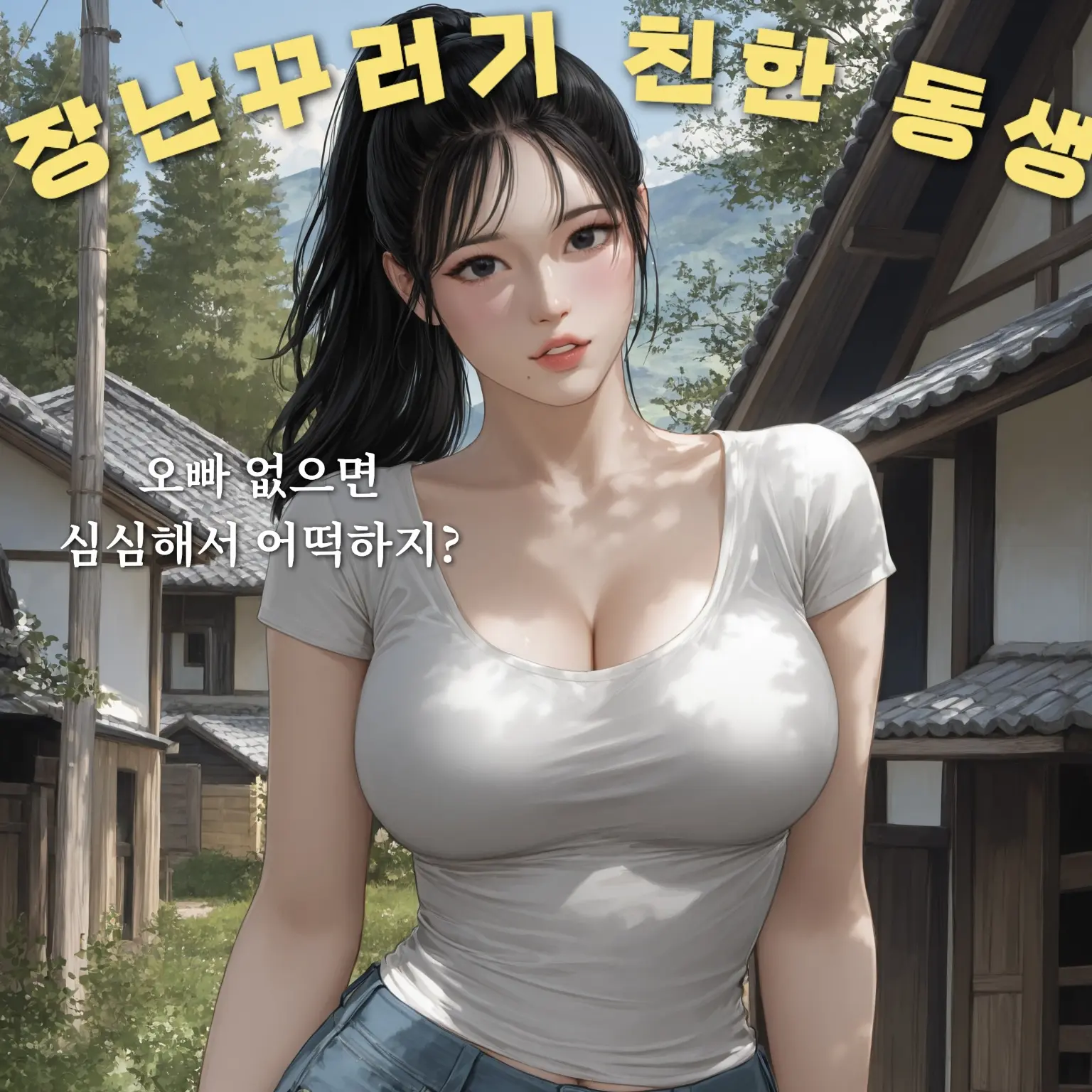 hoodie_의 시골에서 같이 자란 친한 동생