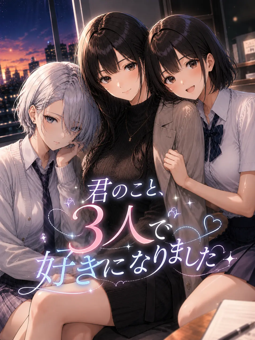 gohanumai의 君のこと、三人で好きになりました