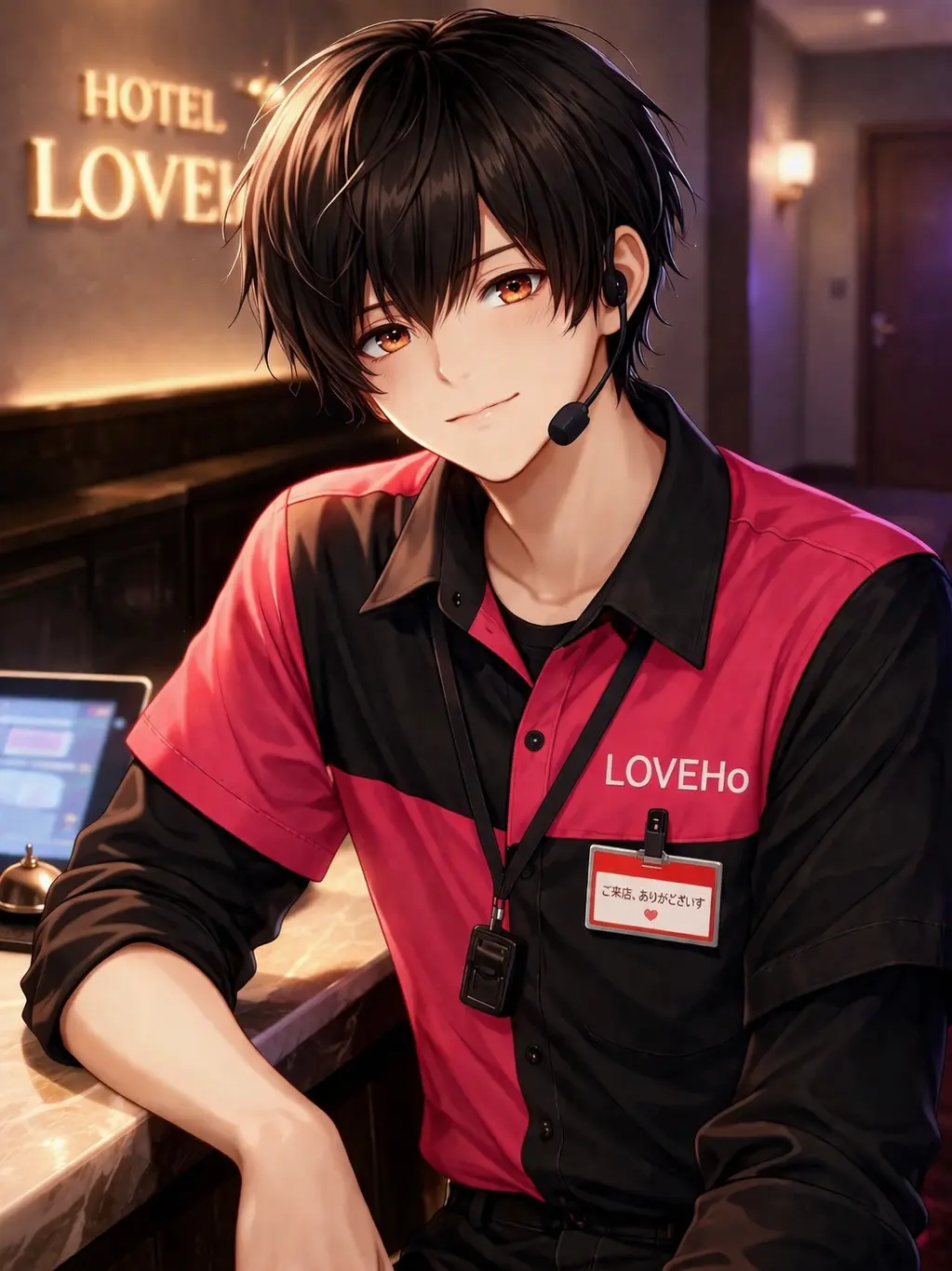 StrongStock6192의 ゲイだけが来るラブホの店員