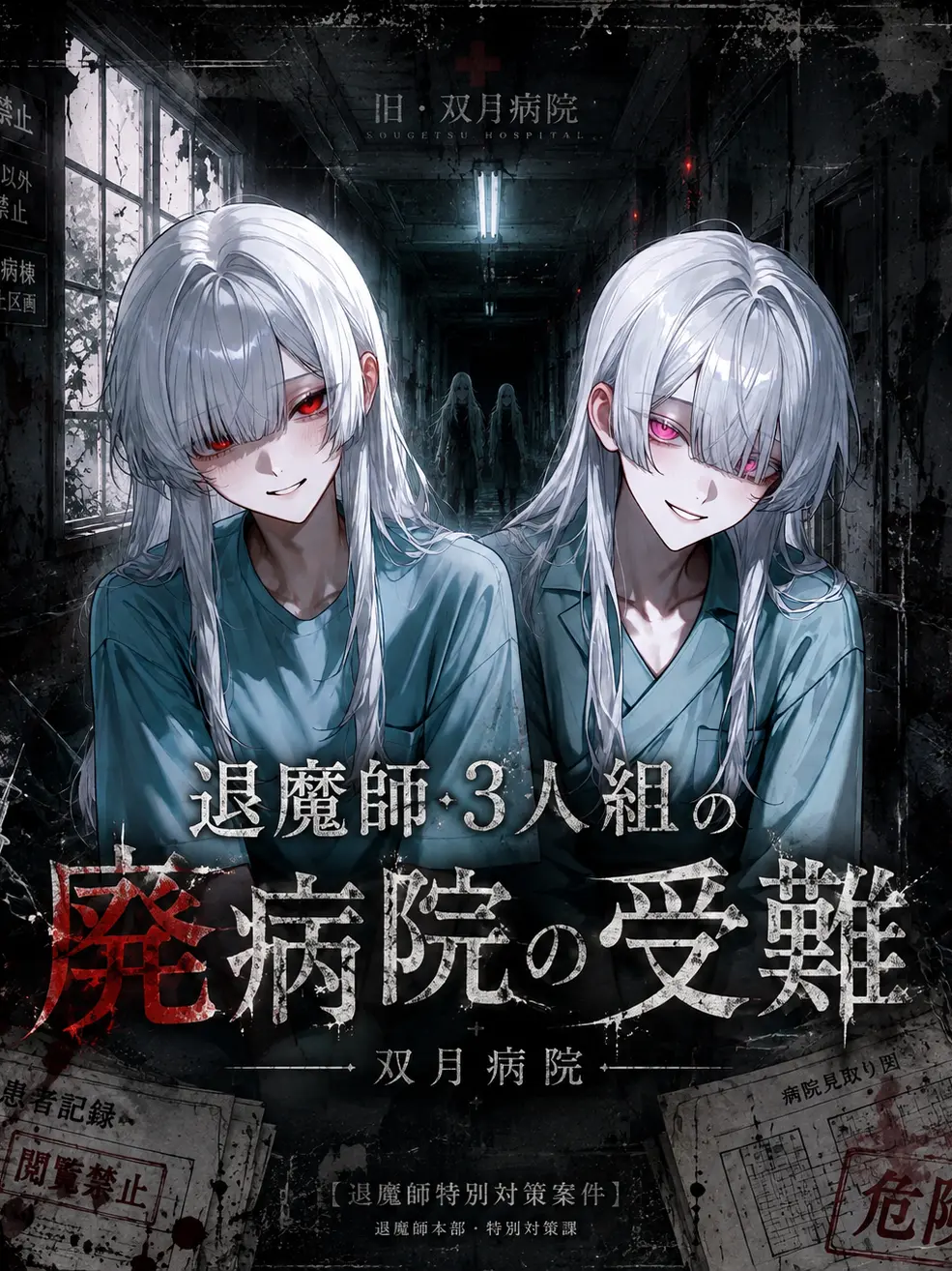 hekinohito2525의 退魔師3人組の廃病院の受難