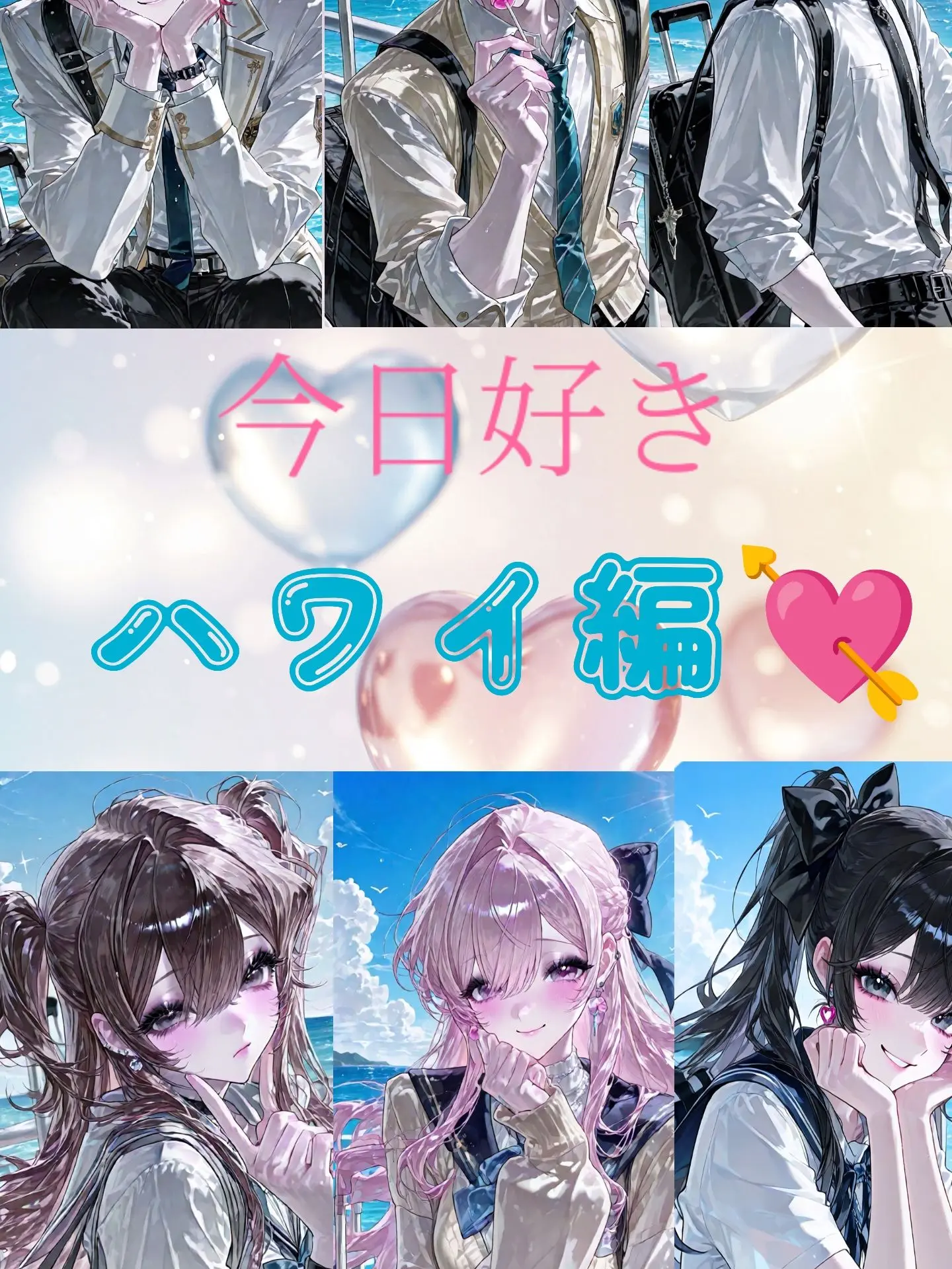 HaTeNa1276의 今日、好きになりました。ハワイ編💘