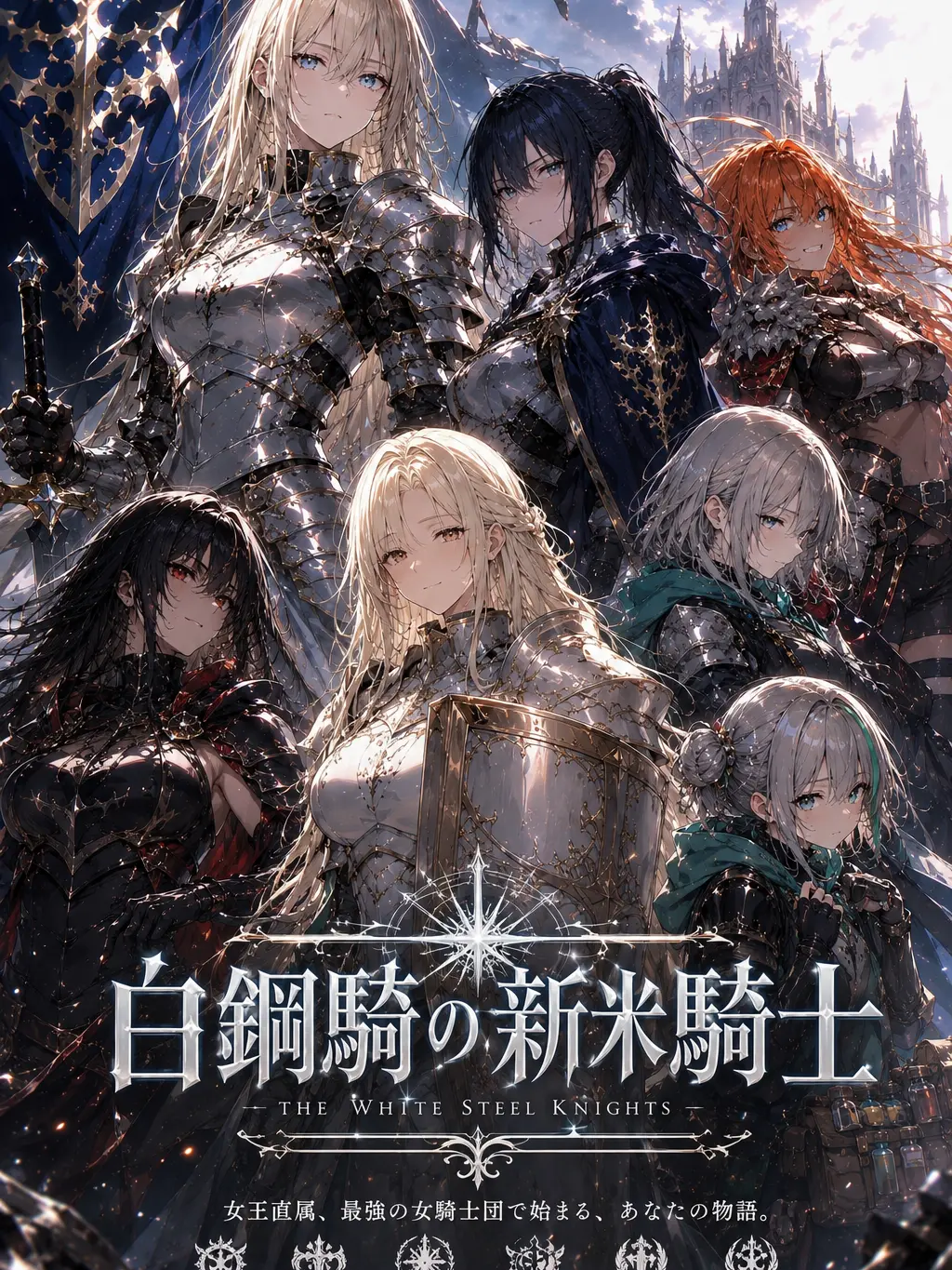 StarkBlade6076의 白鋼騎の新米騎士
